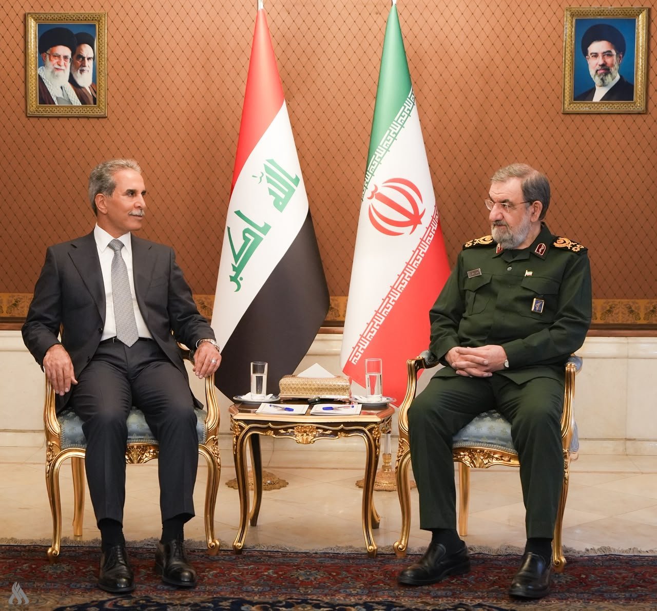 القاضي زيدان وأمين عام الأمن القومي الإيراني يؤكدان تعزيز التعاون لمكافحة الإرهاب والجريمة المنظمة